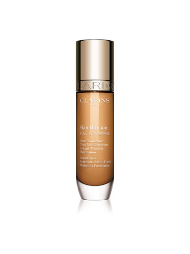 Clarins Skin Illusion Hydrating Foundation високо покривен фон дьо тен цвят 113C 30 мл.