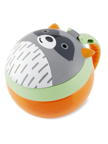 Skip Hop Zoo Snack Cup съд Racoon 12m+ 222 мл.