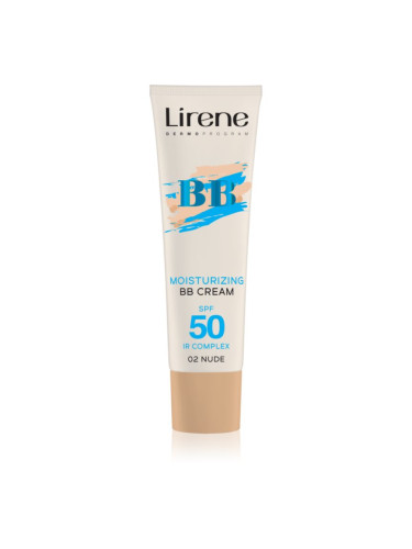 Lirene BB хидратиращ BB крем SPF 50 цвят 02 Nude 30 мл.