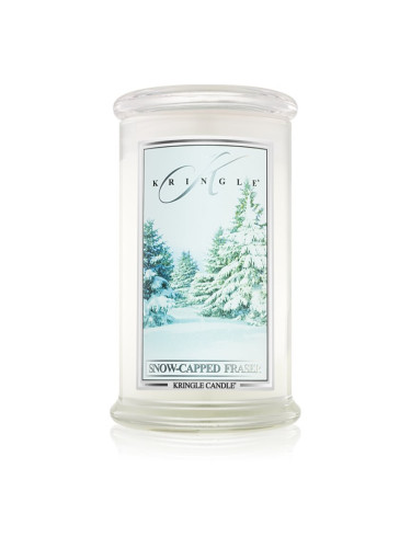 Kringle Candle Snow Capped Fraser ароматна свещ 624 гр.