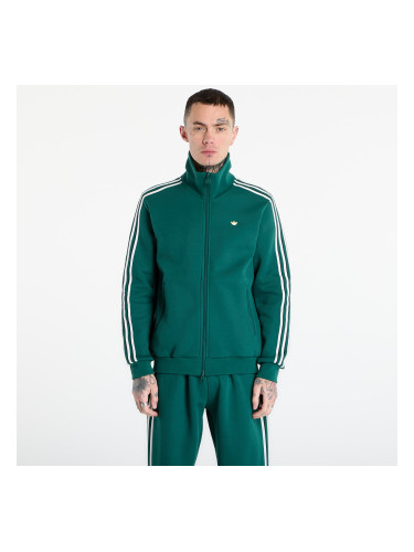 Суитшърт adidas Classic Tipped Stripes Track Top Collegiate Green XXL