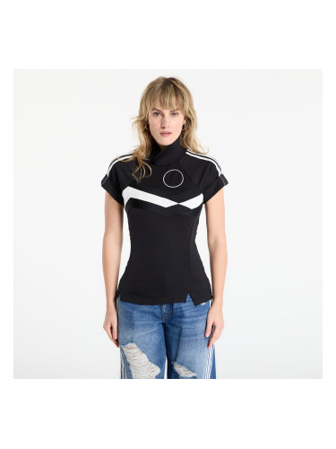 Тениска adidas Reconstructed Top Black/ Off White M