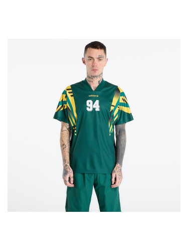 Джърси adidas Santiago Aop Infill Jersey Collegiate Green XXL