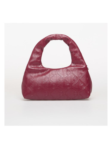 Calvin Klein Emblem Aop Puffer Bag With Strap Alluring pink Universal