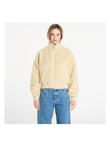 Яке Karl Kani OG Crop Teddy Bomber Jacket Beige XS