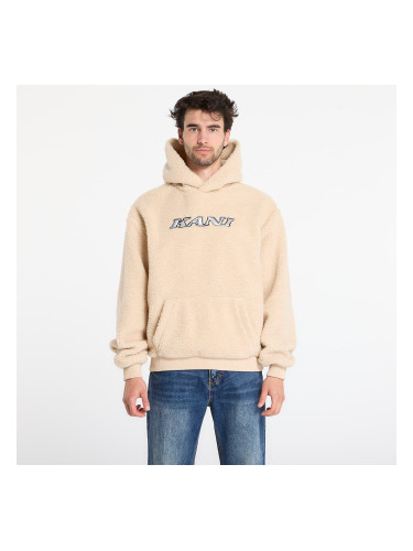 Суитшърт Karl Kani Silver Teddy Hoodie Beige S