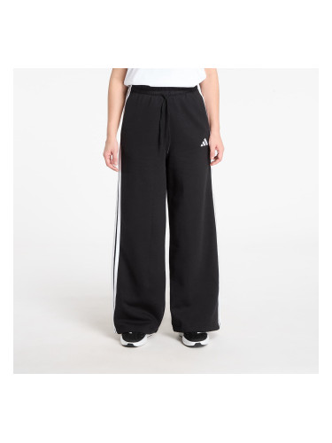 Потници adidas 3-Stripes Fleece Wide Pant Black S