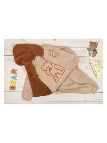 Бебешки комплект от 3 части BEAR беж