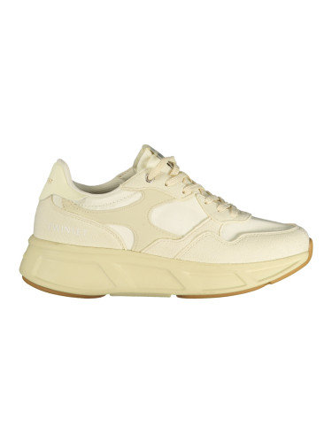 Дамски ниски маратонки в кремав цвят