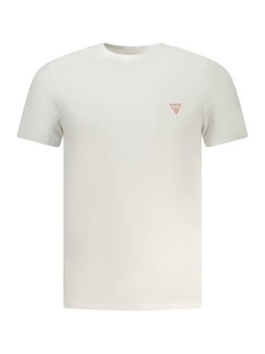 Мъжка бяла тениска с къс ръкав