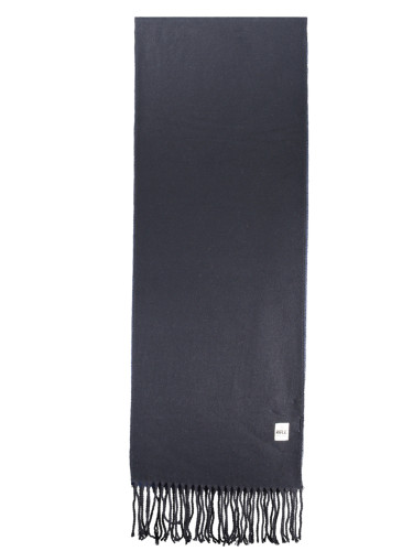 Тъмносин шал с пискюли