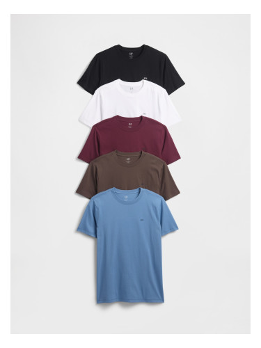Мъжки тениски GAP с лого, 5 бр.