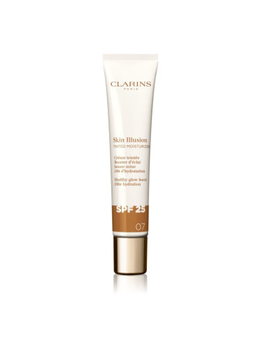 Clarins Skin Illusion Tinted Moisturizer тониращ крем SPF 25 цвят 07 40 мл.