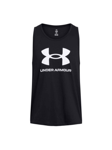 Under Armour SPORTSTYLE Мъжки потник, черно, размер S