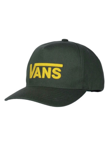 Vans DROP V LOGO SNAPBACK DRIED KELP Шапка с козирка, тъмносиво, размер