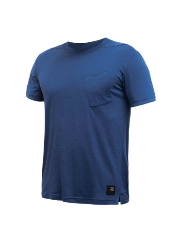 Sensor MERINO AIR TRAVELLER Мъжка функционална тениска, синьо, размер