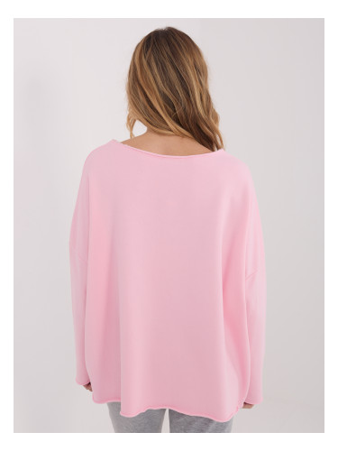 Светло розова блуза