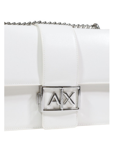 Бяла чанта Armani Exchange
