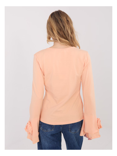 Блуза с флорални детайли