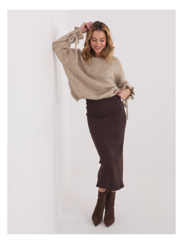 Кафява миди пола