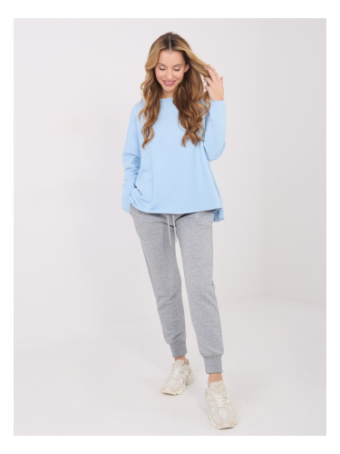 Светлосиня блуза