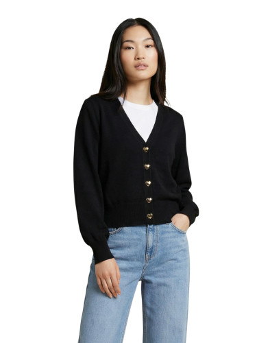 Черен кардиган Morgan De Toi