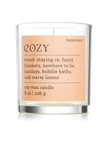 Paddywax Mood Cozy Cashmere & French Orris ароматна свещ 226 гр.