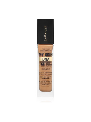 bellaoggi My Skin DNA хидратиращ фон дьо тен за перфектна кожа цвят Cookie 34 мл.