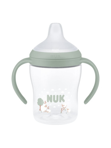 NUK Perfect Match Sheep бебешко шише за самостоятелно пиене с контрол на температурата 6m+ 150 мл.