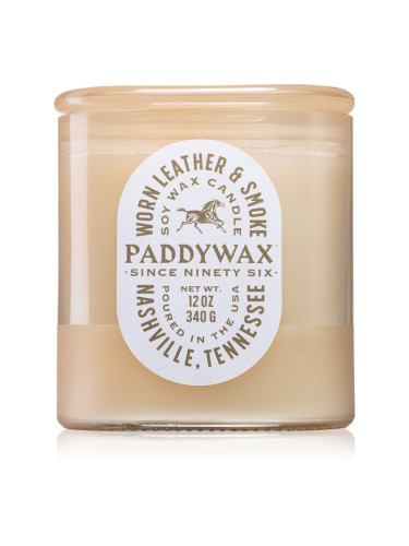Paddywax Vista Worn Leather & Smoke ароматна свещ 340 гр.