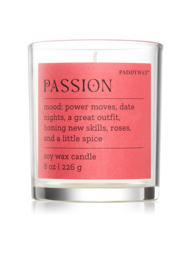 Paddywax Mood Passion Saffron Rose ароматна свещ 226 гр.
