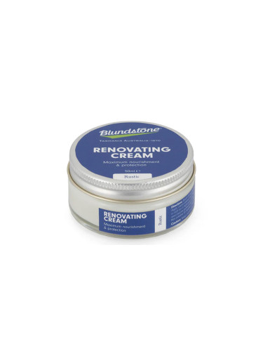 Blundstone Renovating Cream Rustic 50ml Unisex - Грижа за обувки Blundstone - Бял - BRENCRMRUS-One-size - Size: One size