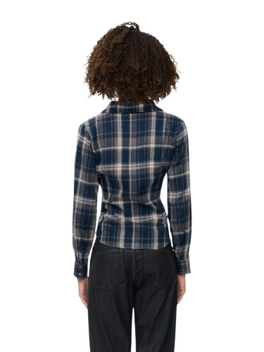 Карирана риза на Жаклин Де Йонг