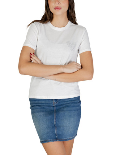 Само бяла тениска от органичен памук