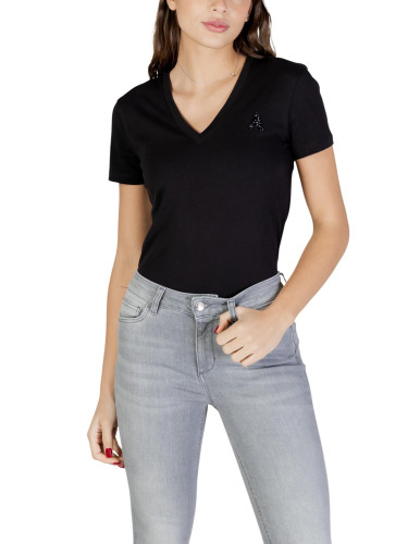 Черна тениска Armani Exchange