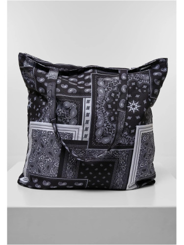 Чанта тип „бандана“ с пачуърк принт