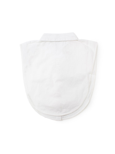 Бяла дамска риза без ръкави