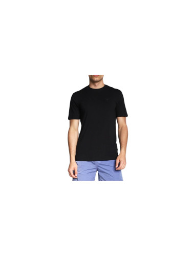 Черна тениска с къс ръкав Guess