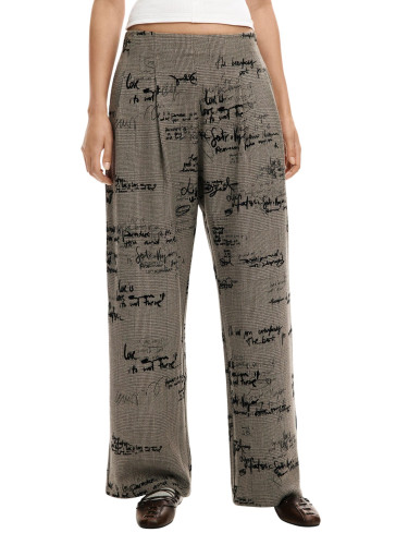 Десигуал панталон с шарки