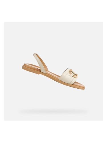 Бежови дамски сандали Geox Naileen