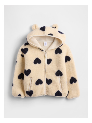 Детско шерпа яке с уши