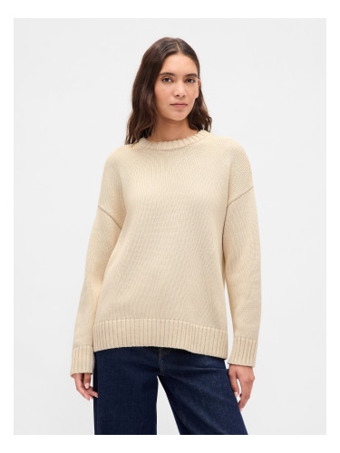 Памучен пуловер GAP с голям размер