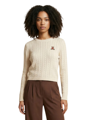 Плетено пуловерче на Жаклин Де Йонг