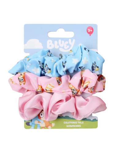 Disney Bluey Scrunchies сатенен ластик за деца 3y+ 3 бр.