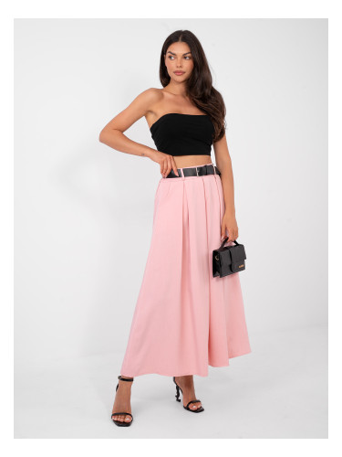 Розова макси пола