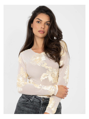 Блуза с дълъг ръкав с шарки