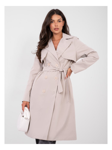 Бежов тренчкот с колан