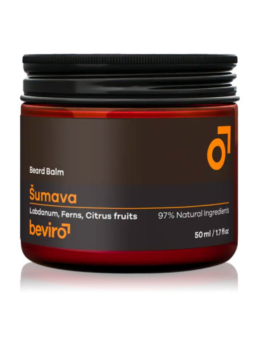 Beviro Šumava подхранващ балсам за брадата 50 мл.