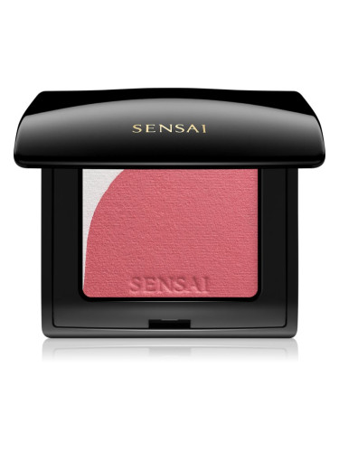 Sensai Blooming Blush освежаващ руж с четка цвят 01 Blooming Mauve 4 гр.