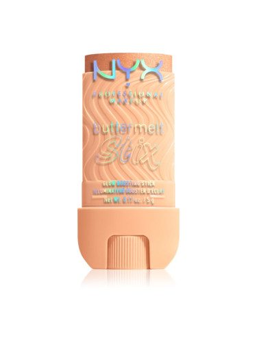 NYX Professional Makeup Buttermelt Glow Stix озаряващ стик цвят 08 Let Me Melt 5 гр.